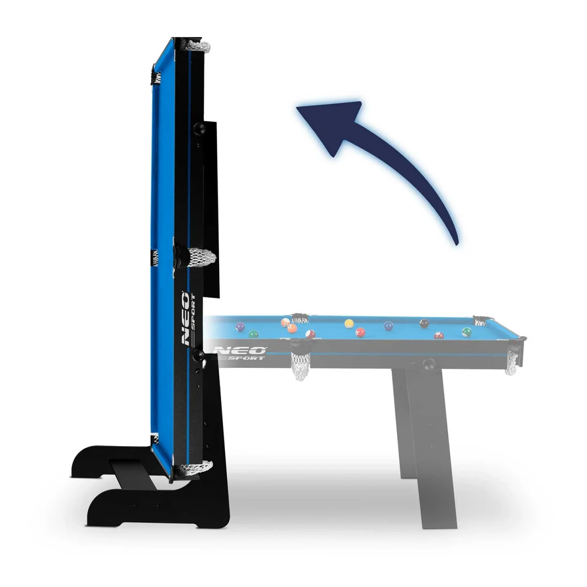 Більярдний стіл Neo-Sport NS-808 з аксесуарами для гри - Зображення 7