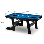 Більярдний стіл Neo-Sport NS-808 з аксесуарами для гри - Зображення 8