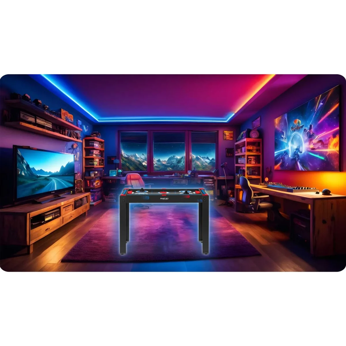 Ігровий стіл Neo-Sport NS-810 5 в 1 для різноманітних ігор - Зображення 12