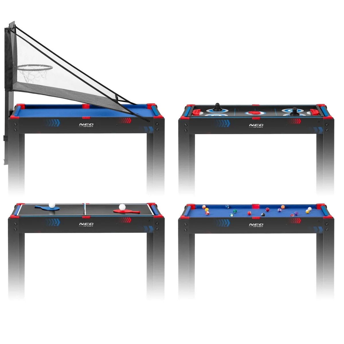 Ігровий стіл Neo-Sport NS-810 5 в 1 для різноманітних ігор - Зображення 13