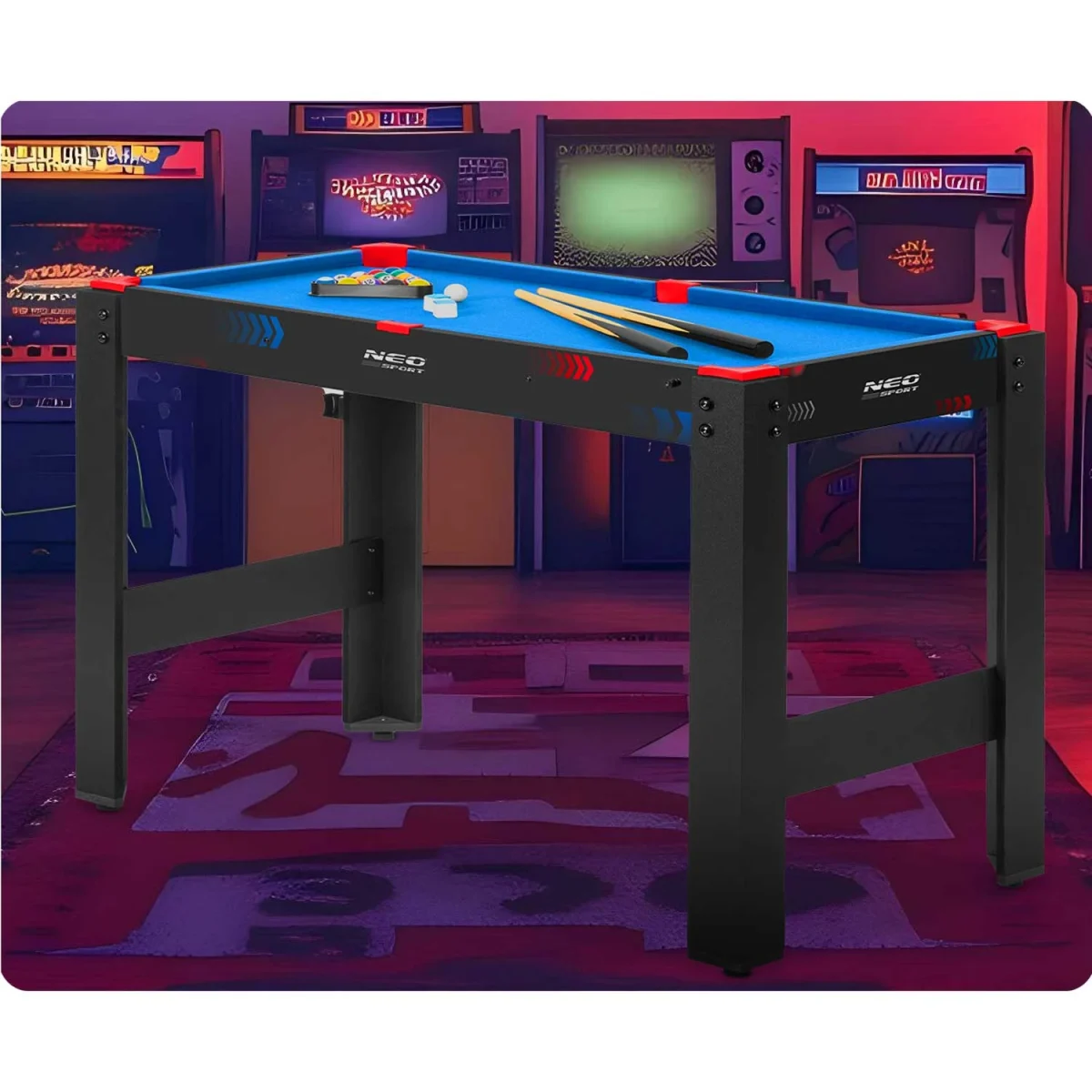 Ігровий стіл Neo-Sport NS-810 5 в 1 для різноманітних ігор - Зображення 15