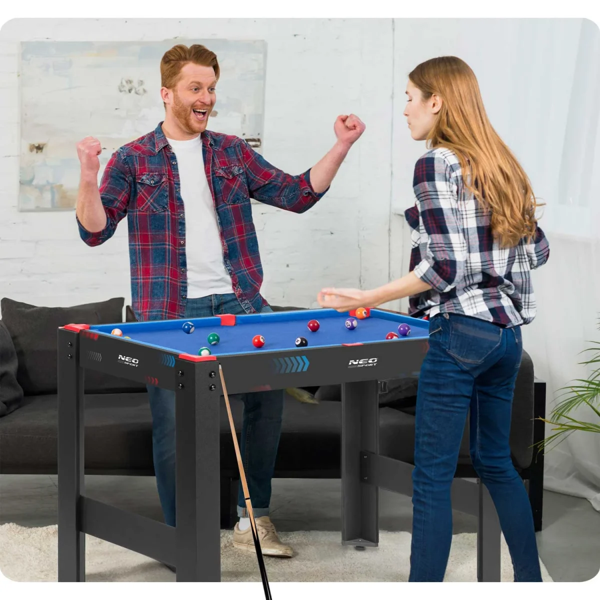 Ігровий стіл Neo-Sport NS-810 5 в 1 для різноманітних ігор - Зображення 16