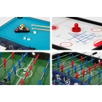 Мультиігровий стіл 12 в 1 106x59x90 см NS-801 чорний для різноманітних розваг - Зображення 9