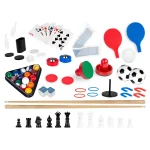 Мультиігровий стіл 12 в 1 106x59x90 см NS-801 чорний для різноманітних розваг - Зображення 10