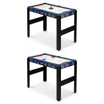 Мультиігровий стіл 12 в 1 106x59x90 см NS-801 чорний для різноманітних розваг - Зображення 6