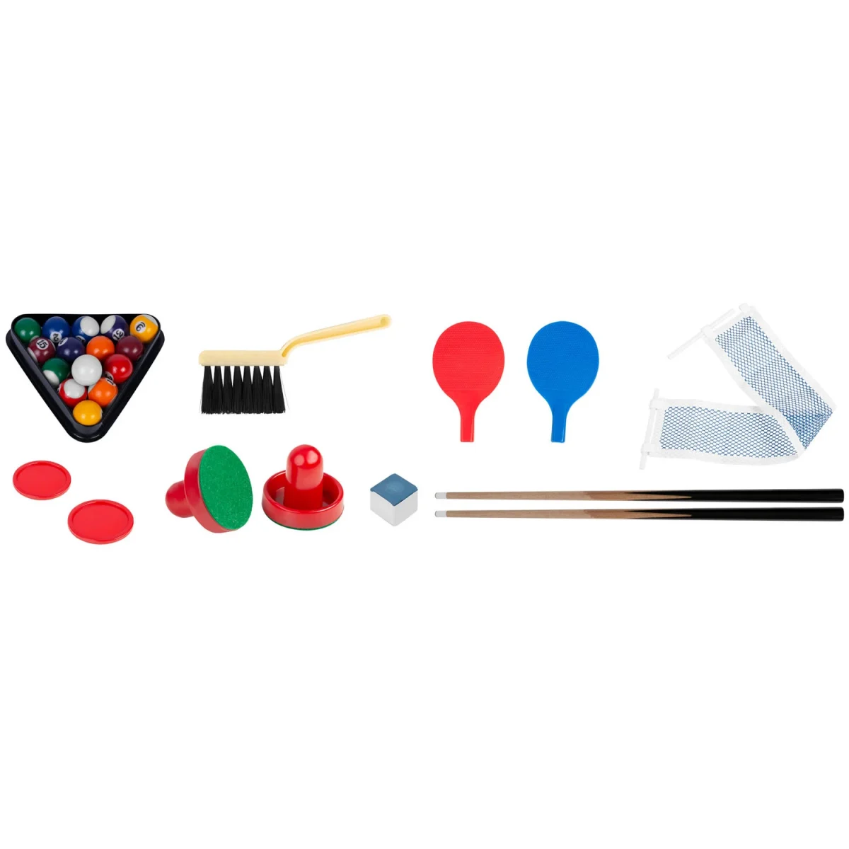 Мультиігровий стіл 4 в 1 Neo-Sport NS-800 (80x43x30 см) з дерева для всіх видів гри - Зображення 17