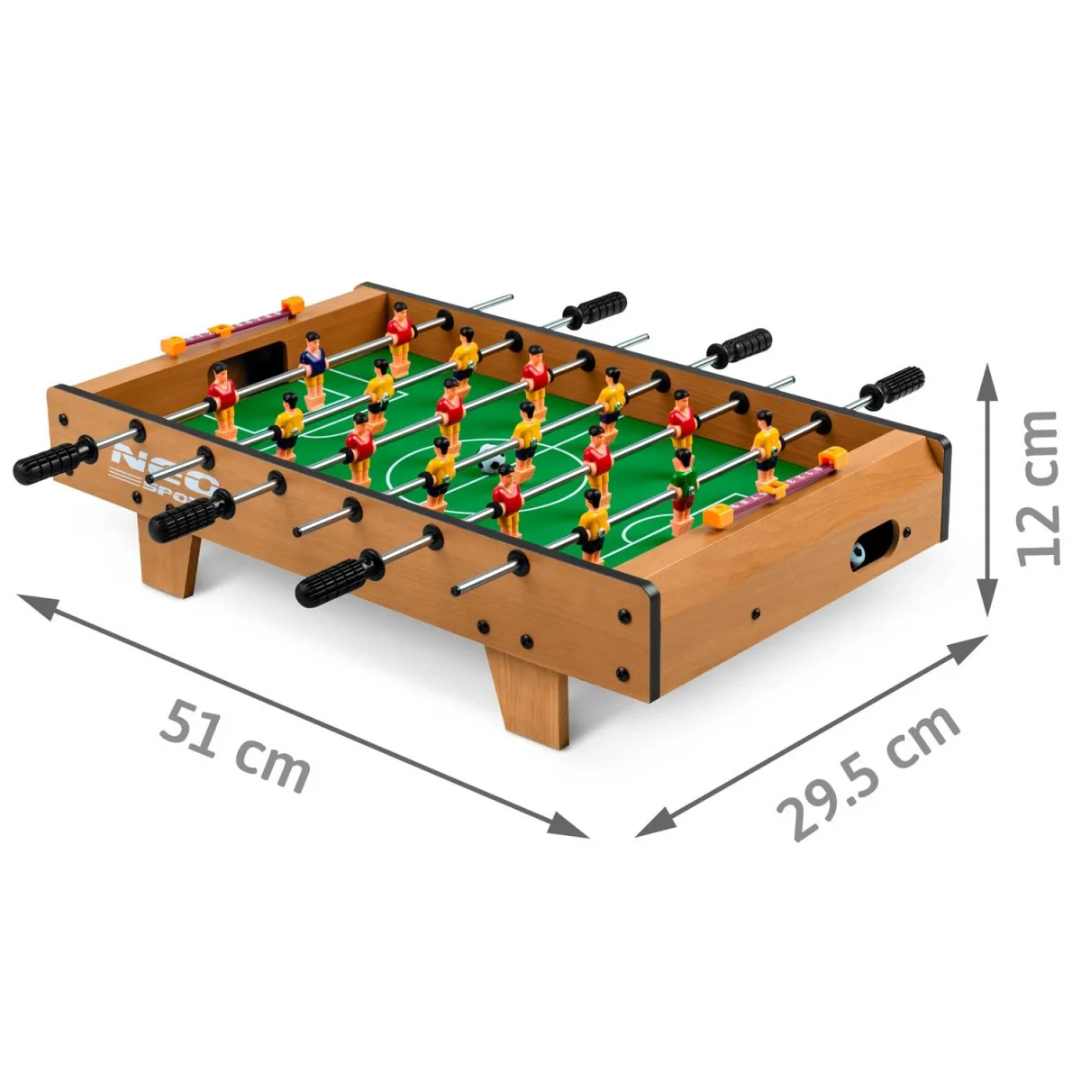 Настільний футбольний стіл Neo-Sport NS-436 для активних ігор - Зображення 7