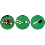 Більярдний стіл Neo-Sport NS-807 (122 x 61 x 76 см) темно-коричневий для дому - Зображення 6