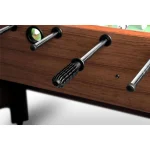 Настільний футбольний стіл Neo-Sport NS-804 (118 x 61 x 79 см) темно-коричневий для розваг - Зображення 10