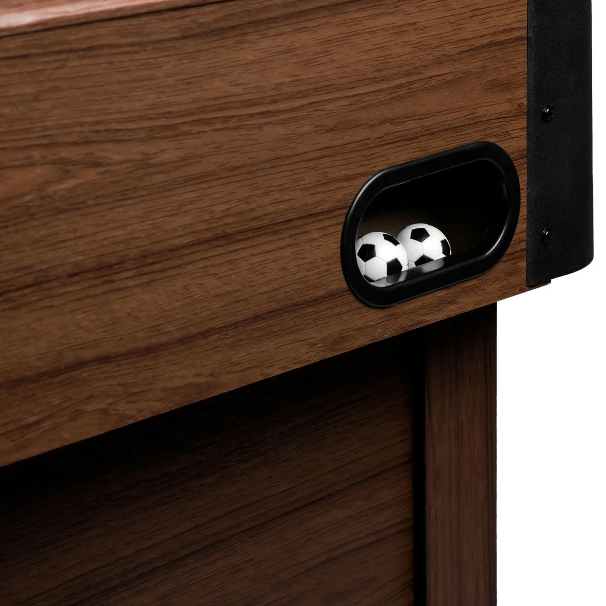 Настільний футбольний стіл Neo-Sport NS-804 (118 x 61 x 79 см) темно-коричневий для розваг - Зображення 12