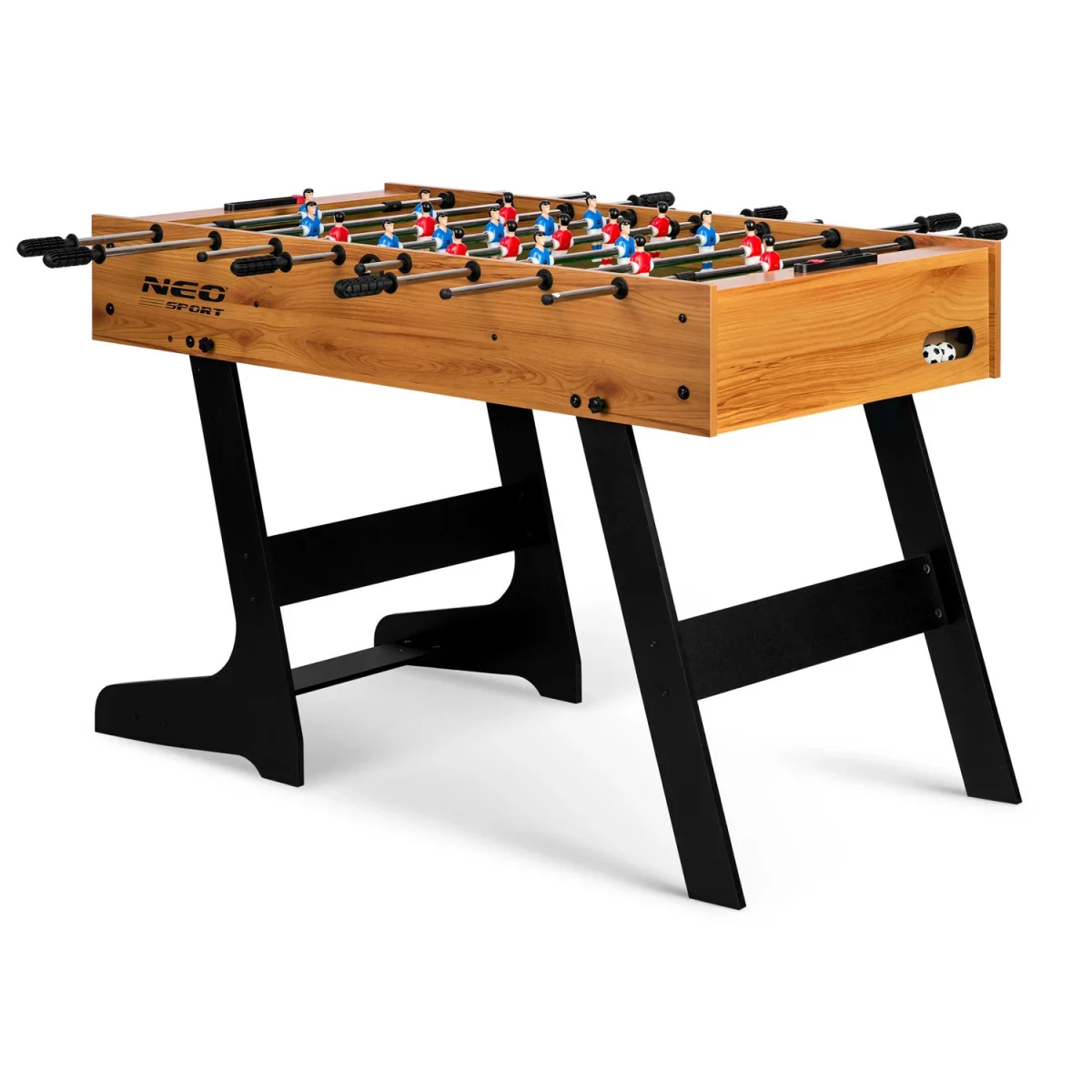 stol-do-gry-w-pilkarzyki-neos_25937 Настільний футбольний стіл Neosport 121 х 61 х 80 см NS-803 дерев'яний для домашнього відпочинку - Зображення 2