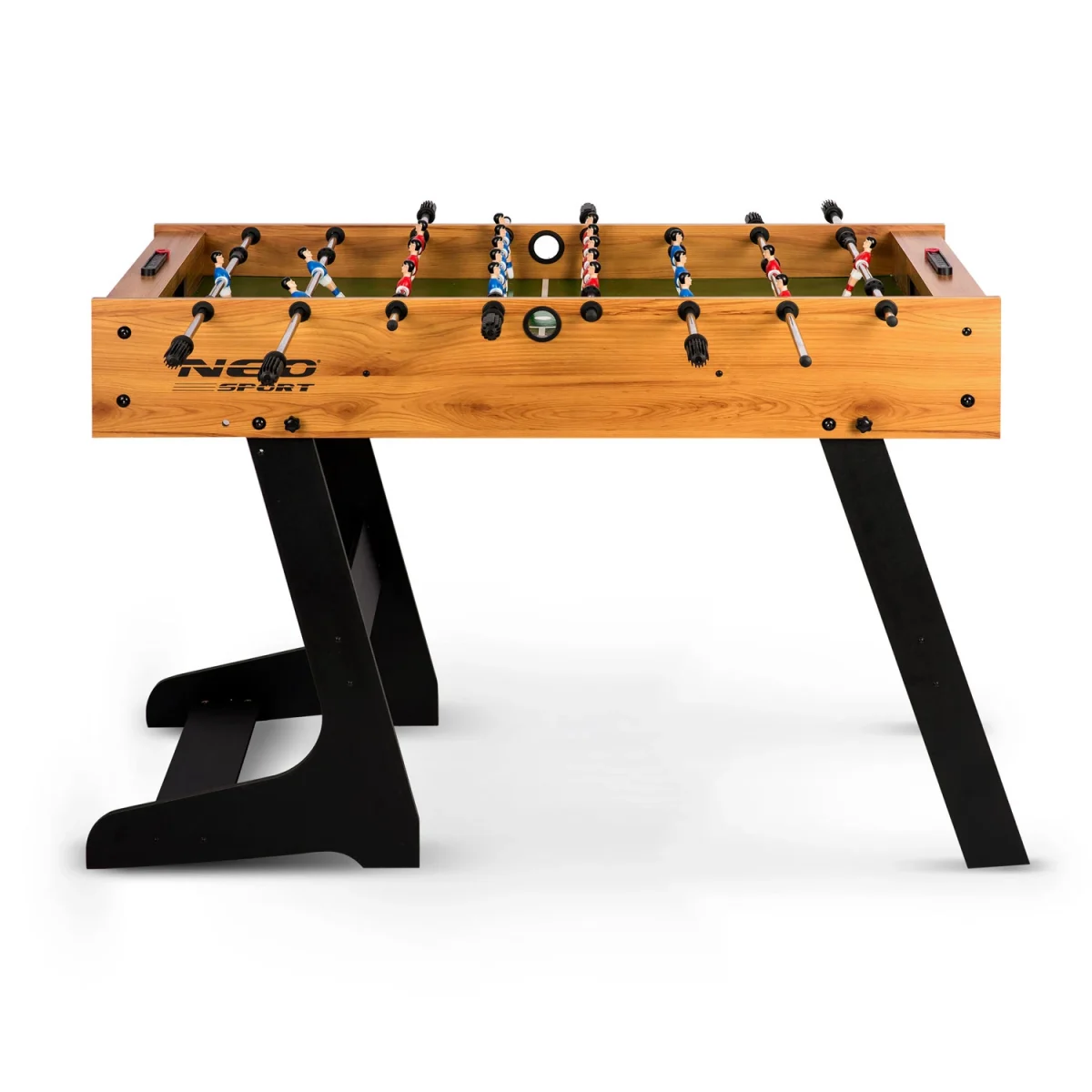 stol-do-gry-w-pilkarzyki-neos_25938 Настільний футбольний стіл Neosport 121 х 61 х 80 см NS-803 дерев'яний для домашнього відпочинку - Зображення 3