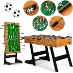Настільний футбольний стіл Neosport 121 х 61 х 80 см NS-803 дерев'яний для домашнього відпочинку