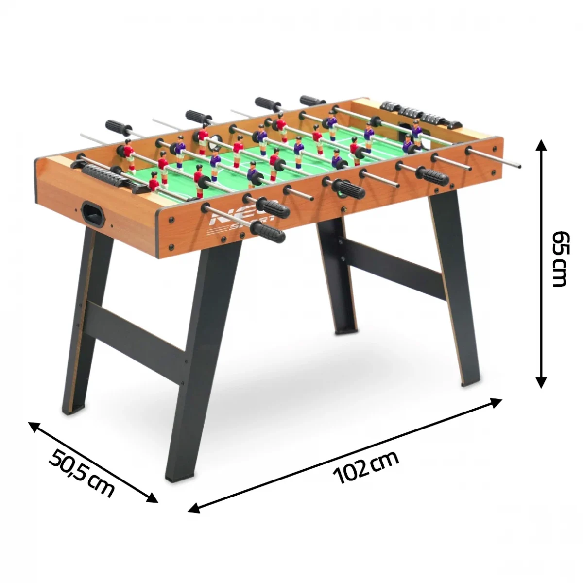 Великий настільний футбольний стіл Neo-Sport NS-444 для довготривалих ігор - Зображення 3