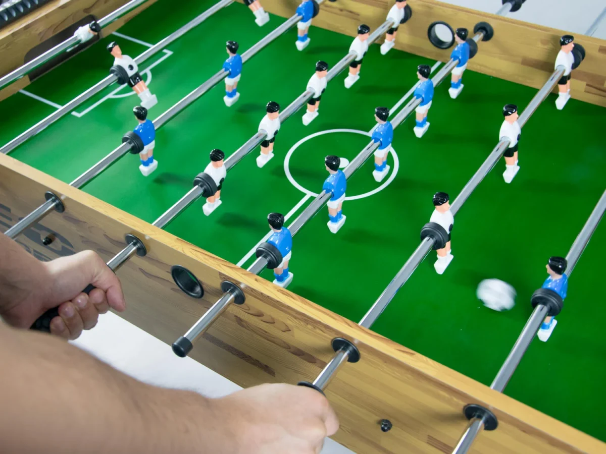 Великий настільний футбольний стіл Neo-Sport NS-401 для професійних ігор - Зображення 5