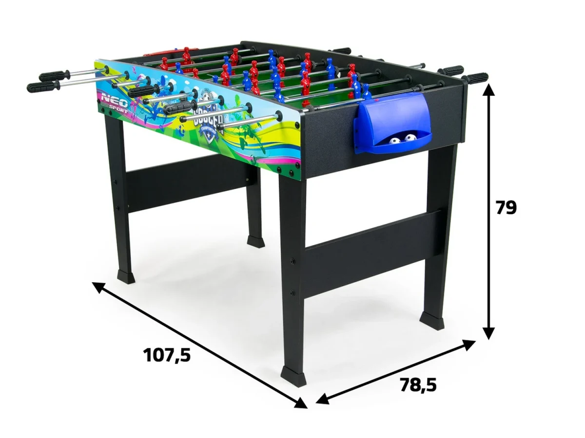 Великий настільний футбольний стіл Neo-Sport NS-406 для захоплюючих матчів - Зображення 6