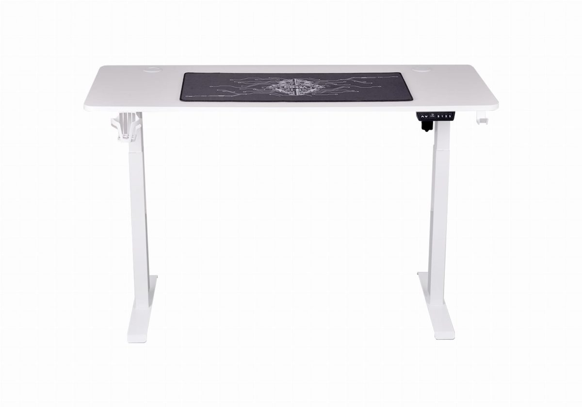 Геймерський стіл ELECTRA CRF14ELWH БІЛИЙ – стиль та комфорт - Зображення 6