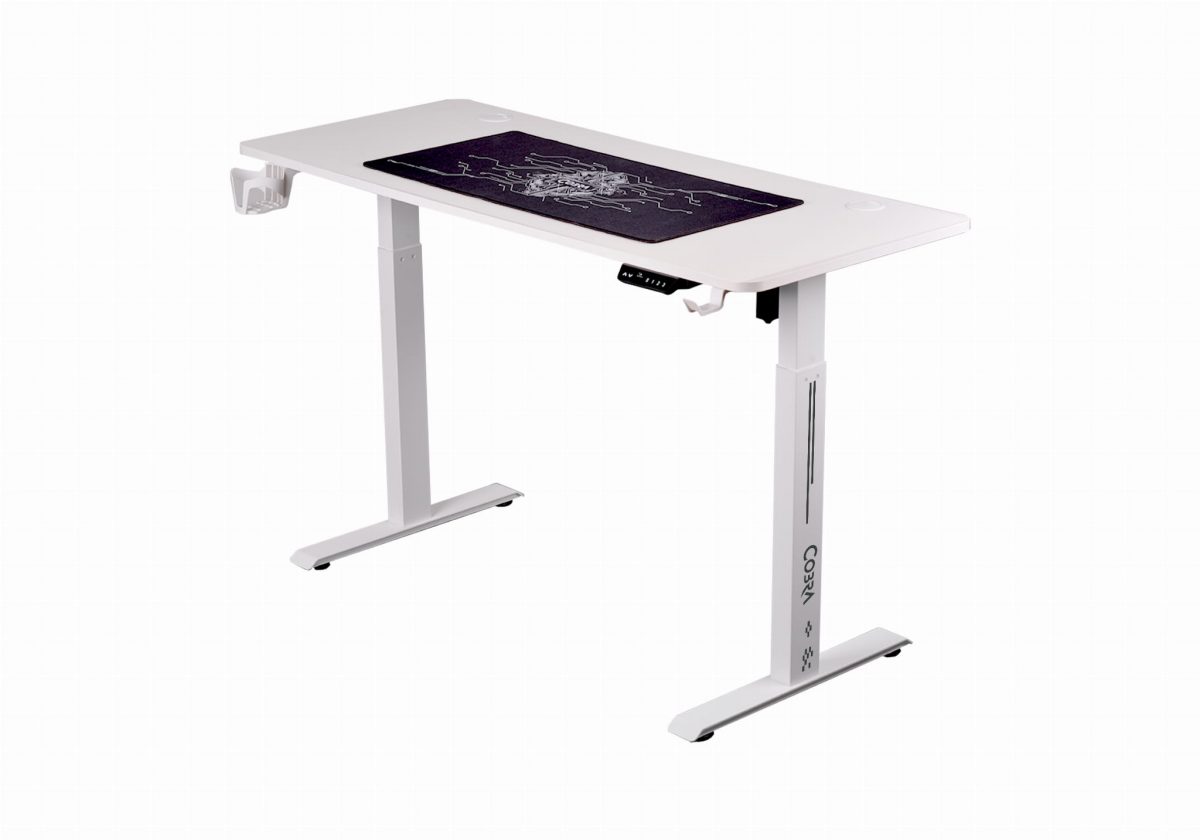 Геймерський стіл ELECTRA CRF14ELWH БІЛИЙ – стиль та комфорт - Зображення 7