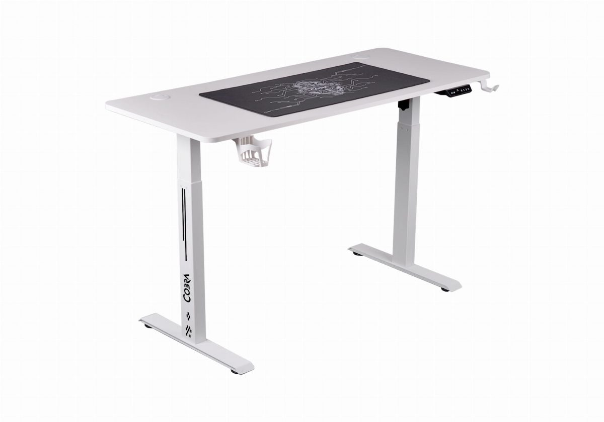 Геймерський стіл ELECTRA CRF14ELWH БІЛИЙ – стиль та комфорт - Зображення 9