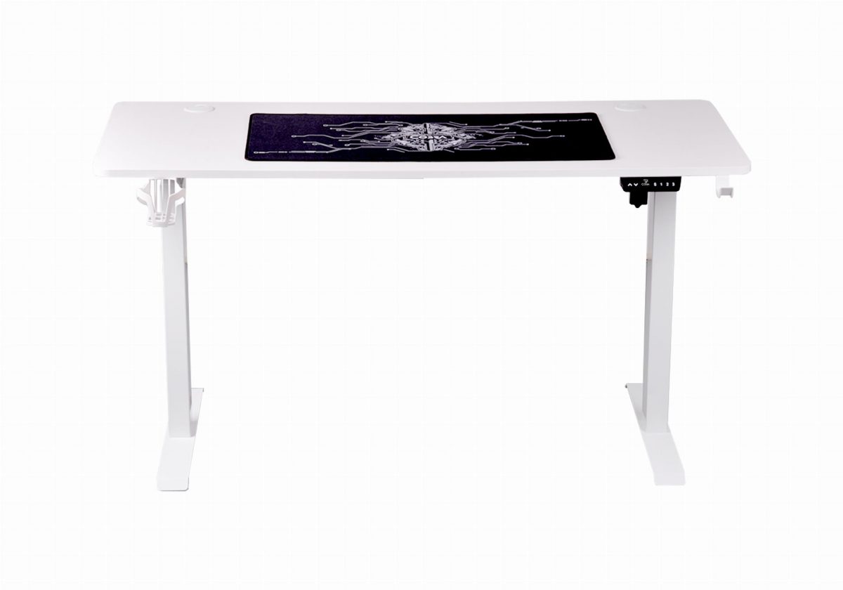 Геймерський стіл ELECTRA CRF14ELWH БІЛИЙ – стиль та комфорт - Зображення 10