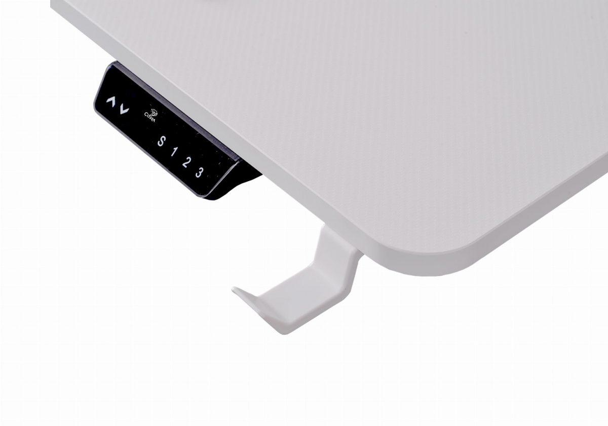 Геймерський стіл ELECTRA CRF12ELWH БІЛИЙ – елегантний білий дизайн - Зображення 14