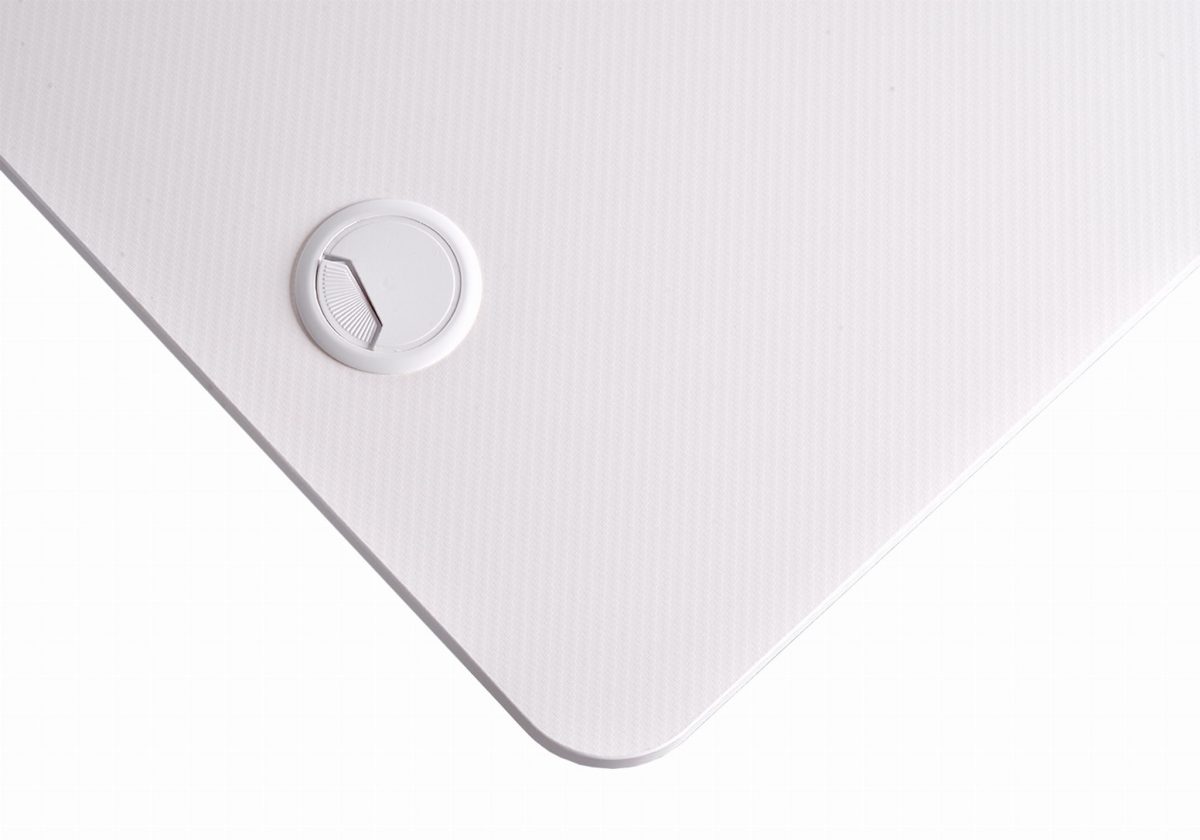 Геймерський стіл ELECTRA CRF12ELWH БІЛИЙ – елегантний білий дизайн - Зображення 16