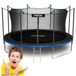 Садовий Батут Neo-Sport 465 см з внутрішньою сіткою та драбиною