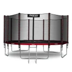 Садовий батут Neo-Sport 15 футів/465 см із зовнішньою сіткою та драбиною - Зображення 2