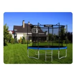 Садовий батут Neo-Sport 8 футів/252 см із внутрішньою сіткою та драбиною - Зображення 10