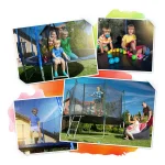 Садовий батут Neo-Sport 140 см (4.5 фута) для дітей - Зображення 10