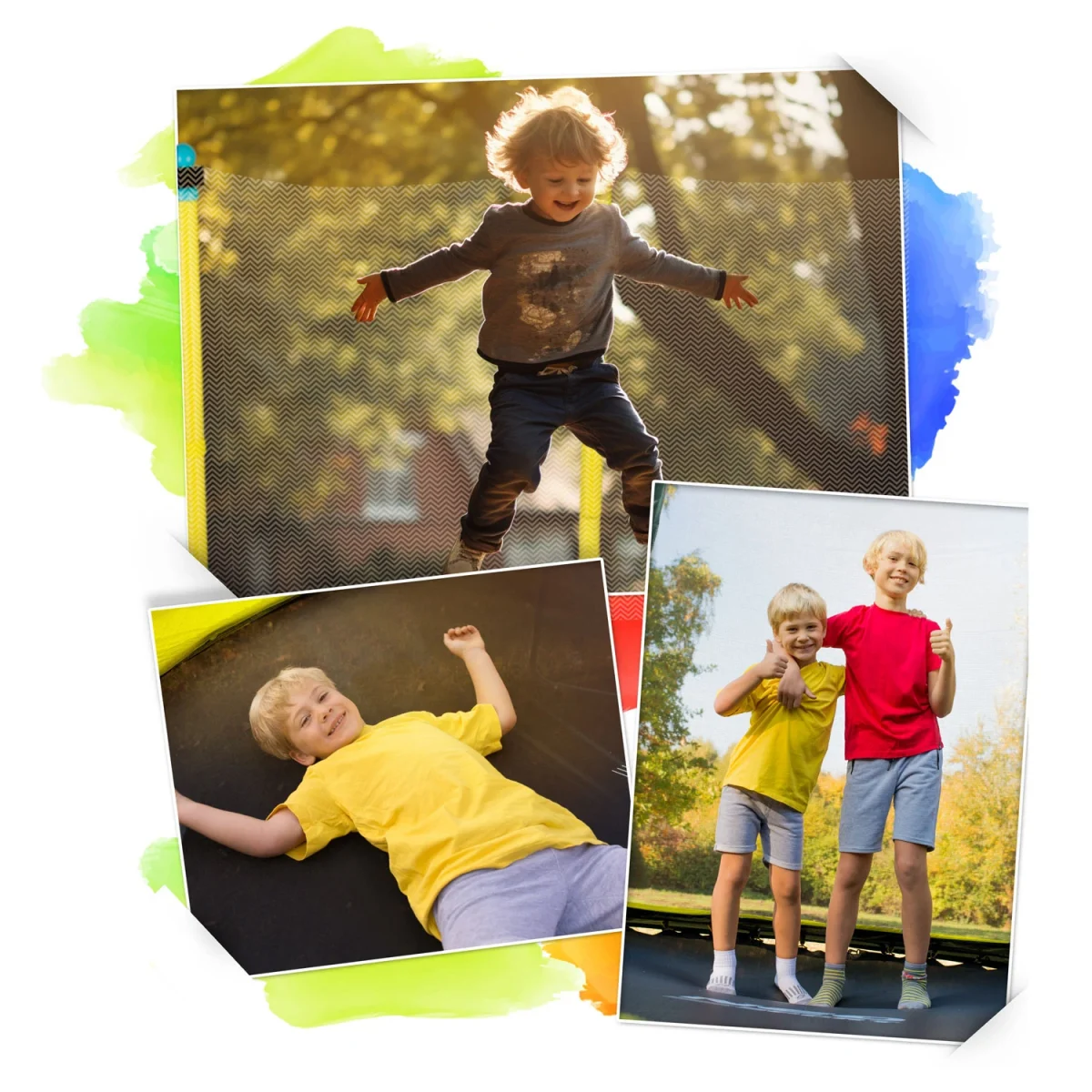 Садовий батут для дітей Neo-Sport 140 см 4,5 фута для активного відпочинку - Зображення 11