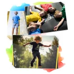 Садовий батут для дітей Neo-Sport 140 см 4,5 фута для активного відпочинку - Зображення 12