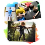 Батут для дітей Neo-Sport 152 см 5 футів з внутрішньою сіткою - Зображення 10