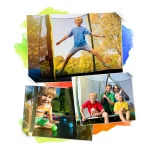 Профільований садовий батут з внутрішньою сіткою Neo-Sport 12 футів/374 см - Зображення 4