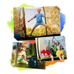 Профільований садовий батут Neo-Sport 8 футів з внутрішньою сіткою - Зображення 10