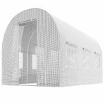 Теплиця садова 2 x 3 м (6 м²) біла Plonos - Оптимальний захист рослин - Зображення 2