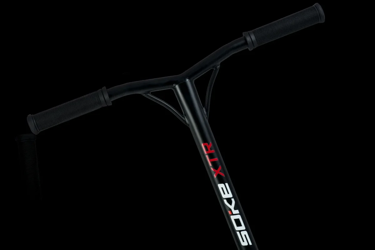 Самокат SOKE XTR червоний для професійних екстремальних трюків - Зображення 8