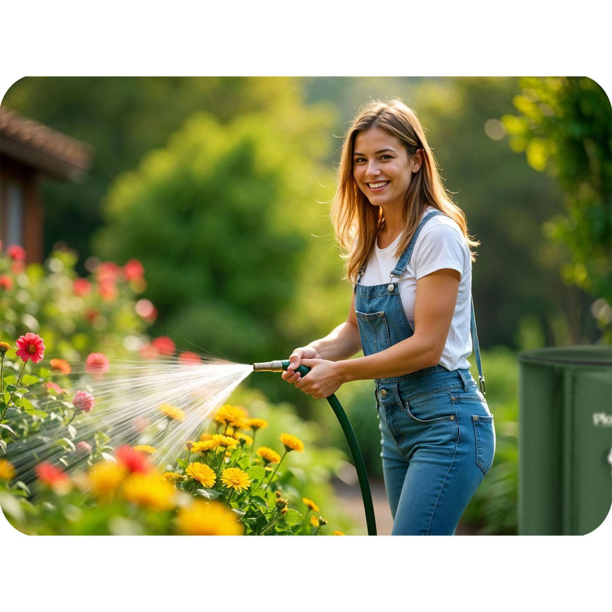 Резервуар для дощової води 200 л Plonos PL-520 - Екологічне водозбереження - Зображення 7