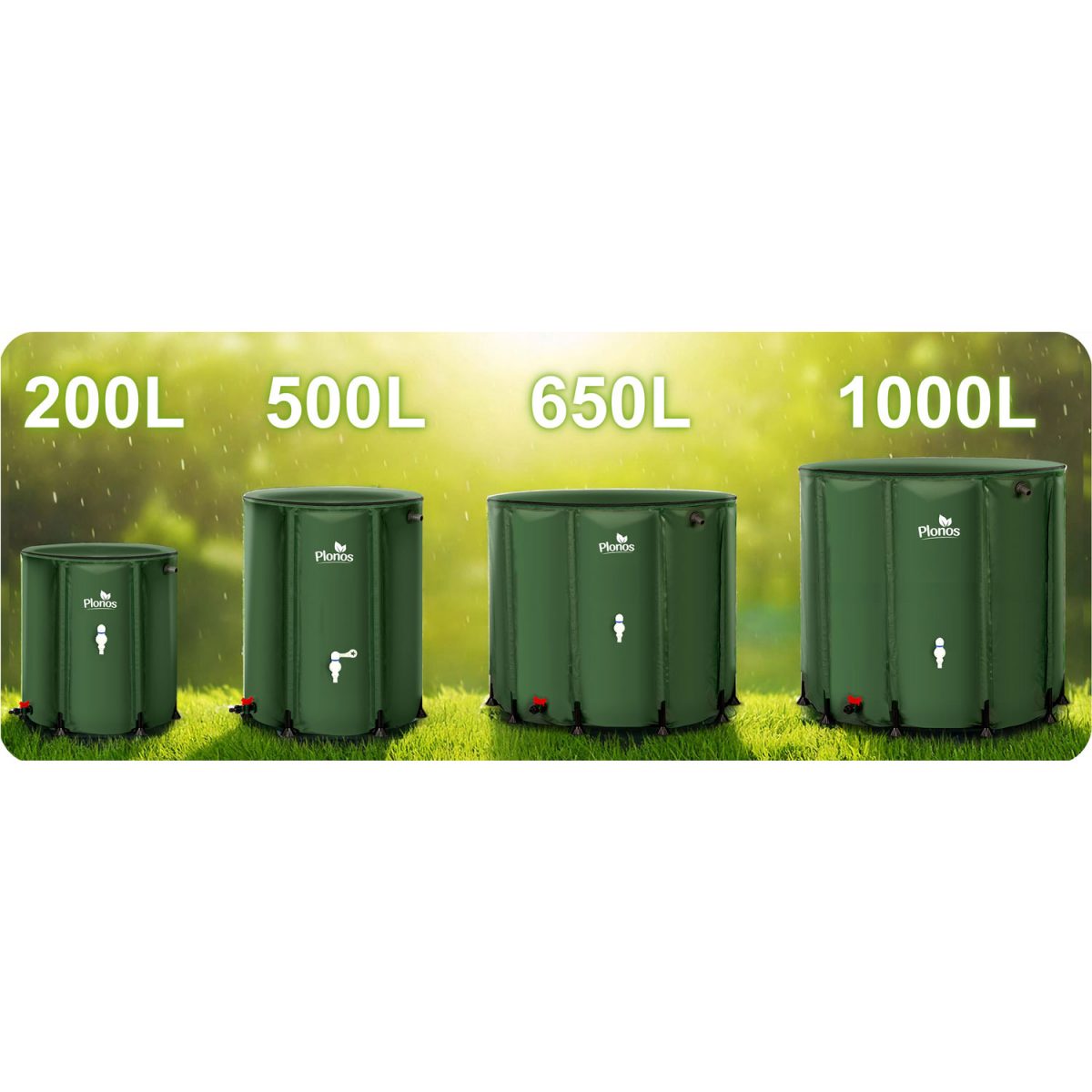 Резервуар для дощової води 500 л Plonos PL-521 - Екологічне рішення - Зображення 6