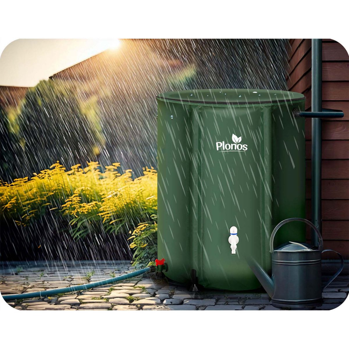 Резервуар для дощової води 500 л Plonos PL-521 - Екологічне рішення - Зображення 8