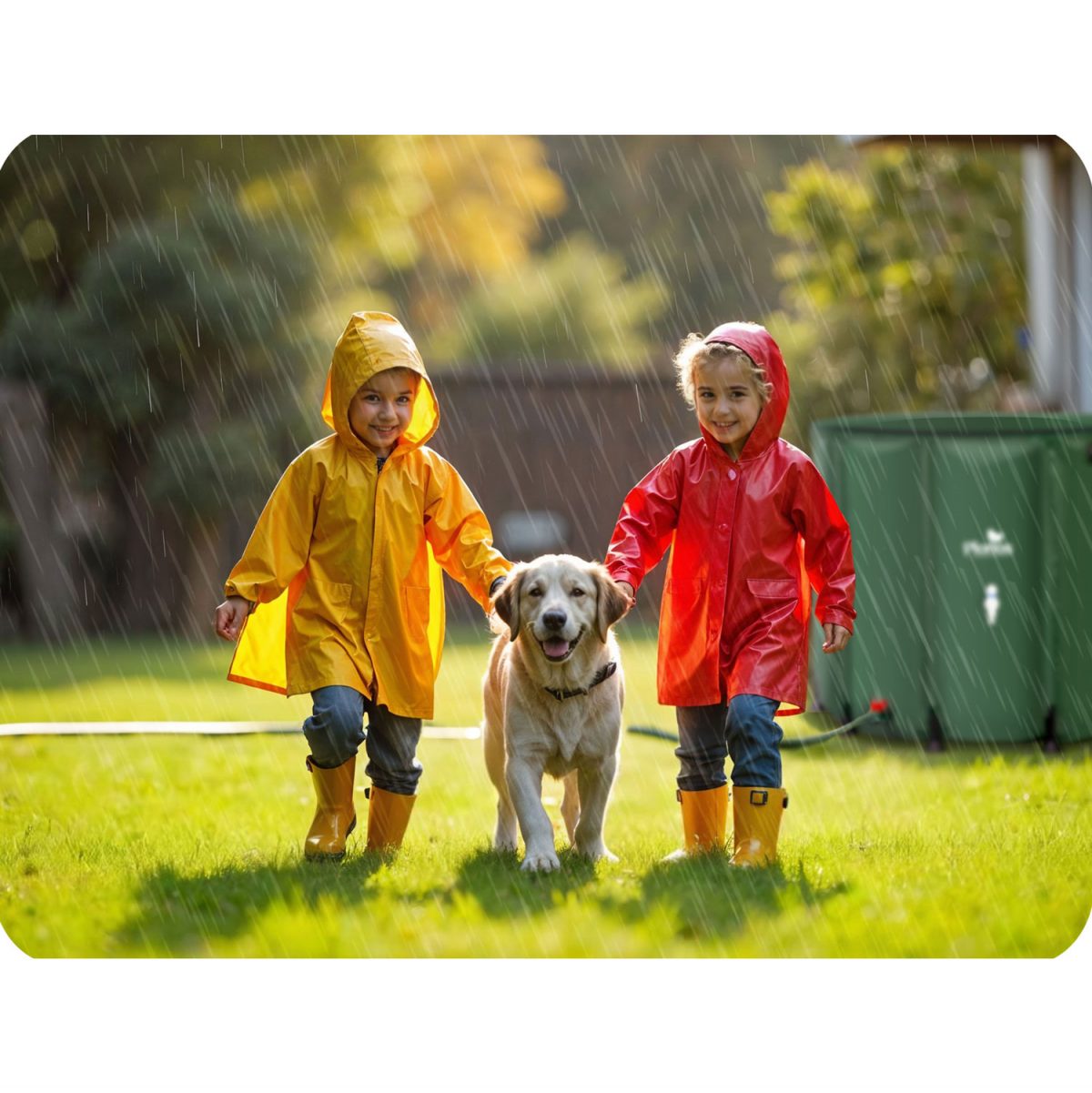 Ємність для дощової води 650 л Plonos PL-522 - Економія води для саду - Зображення 12