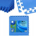 Килимок під басейн iKido 206 x 104 см синій