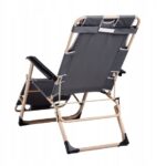 Шезлонг алюмінієвий сірий VELACO HAVEN-GR легкий, міцний та стильний вибір для відпочинку - Зображення 6