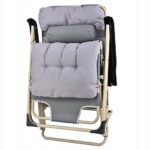 Шезлонг алюмінієвий сірий VELACO HAVEN-GR легкий, міцний та стильний вибір для відпочинку - Зображення 5