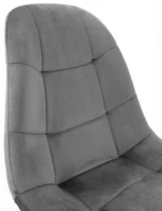 MUFART ALFA 3755 стілець оксамитовий сірий - Зображення 8