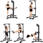 Регульована турніка для підтягувань NN HSD100 з ручками 187-227 см - для дому та залу - Зображення 3