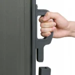 Тент маркіз KX3219 бічний Терасовий Рулонний (LUARO) 1,8м х 4м Параван Сірий + Монтажні болти - Зображення 5