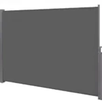 Тент LUARO 180 х 400 см тканина MARKIZA Ikonka Бічний тент для Тераси Темно-сірий