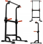 Окремостоячий турнік для підтягувань та віджимань 4FIZJO Силова станція для дому та спортзалу - Зображення 2