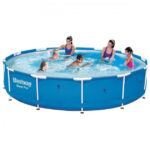 Круглий сімейний каркасний басейн Bestway 56706 (366х76 см) - Зображення 3